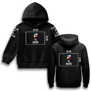 Sudadera con capucha - estampado total (300 grs.)